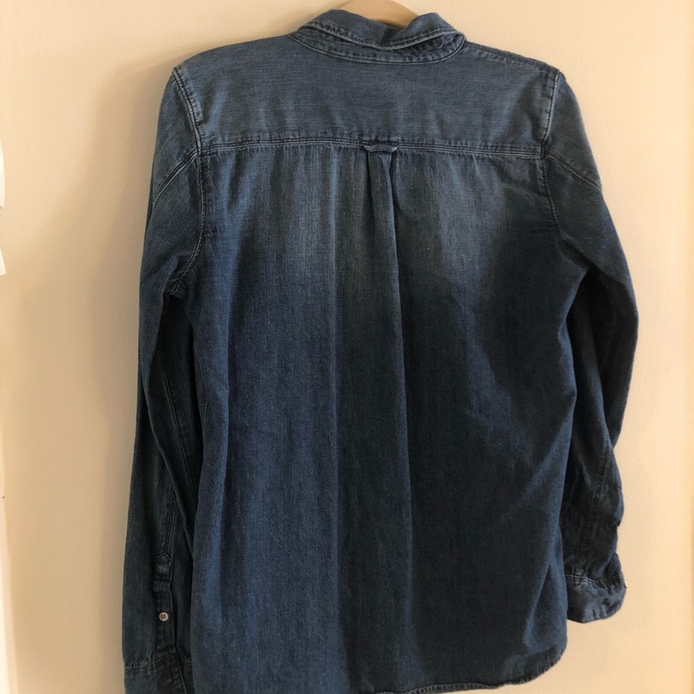 Calvin Klein jeans lightweight denim chambray top